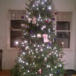 My 9-1/2 foot tree….one of the prettiest trees I’ve had so far.